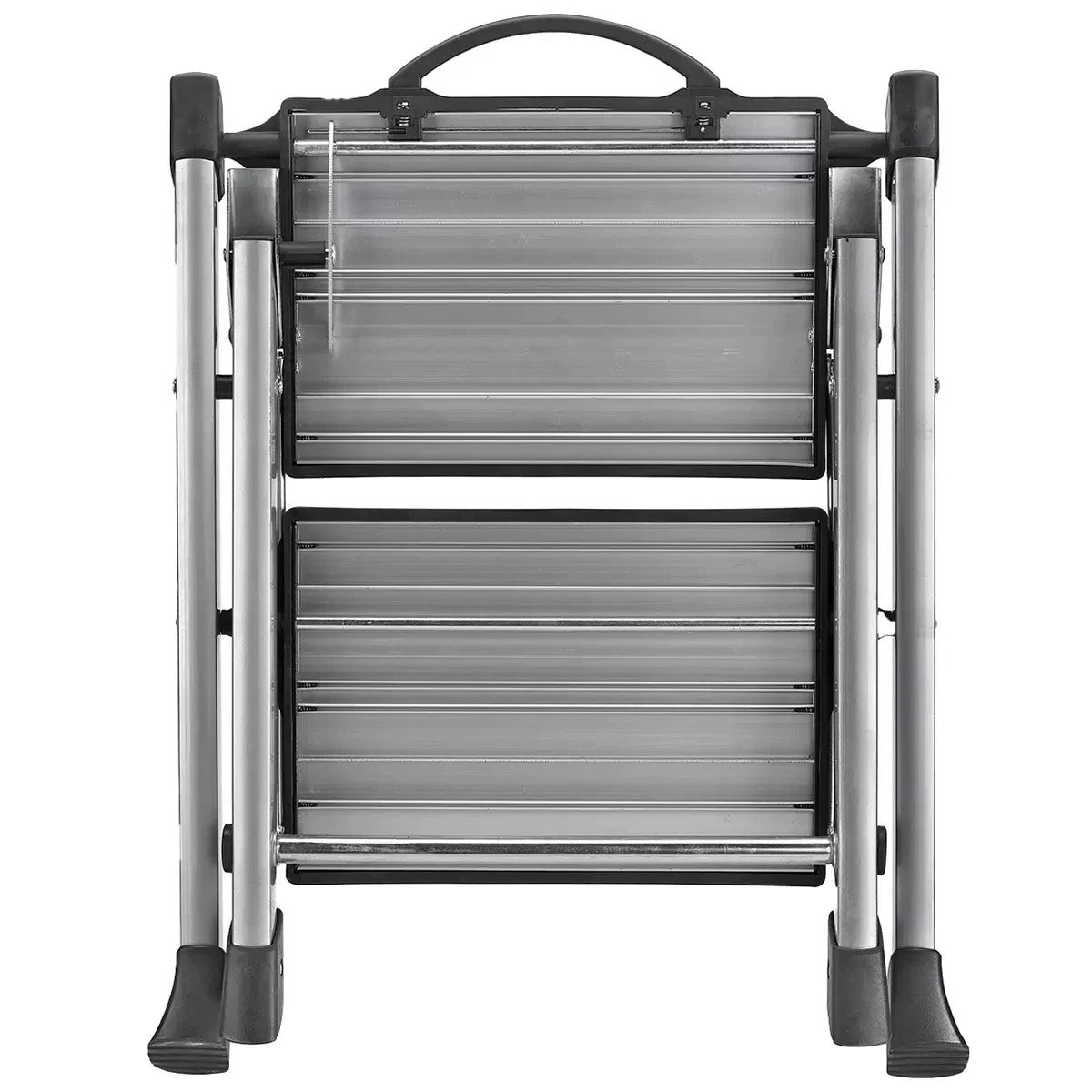 Polder Easy Close 2 Step Folding Ladder Easy Fold Mechanism Heavy Duty