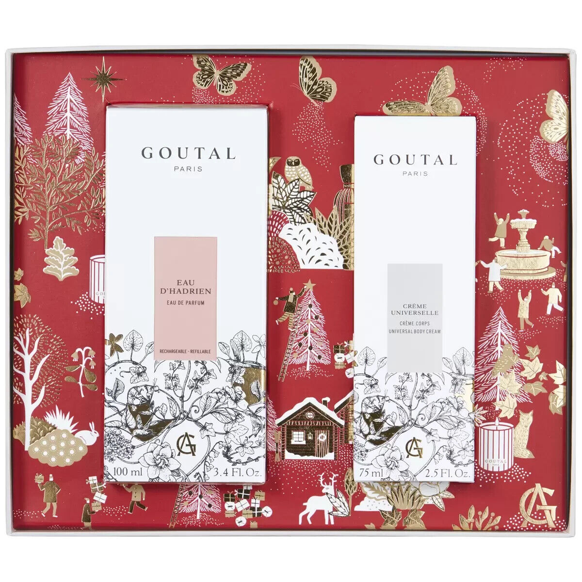 Goutal Eau D'Hadrien Eau De Parfum Spray 100ml & Body Lotion 75ml Gift Set