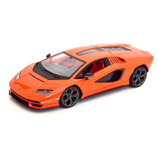 Maisto 1/18 2021 Lamborghini Countach LPI 800-4 Orange 1:18 Diecast Car Toy