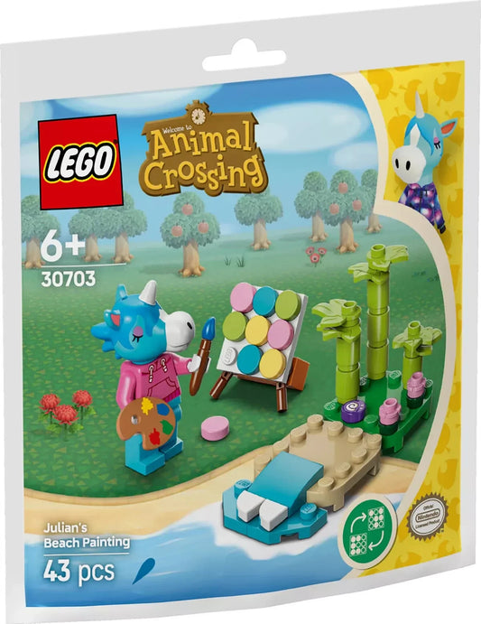 LEGO 30703 Animal Crossing Julian's Beach Painting Brand New Sealed