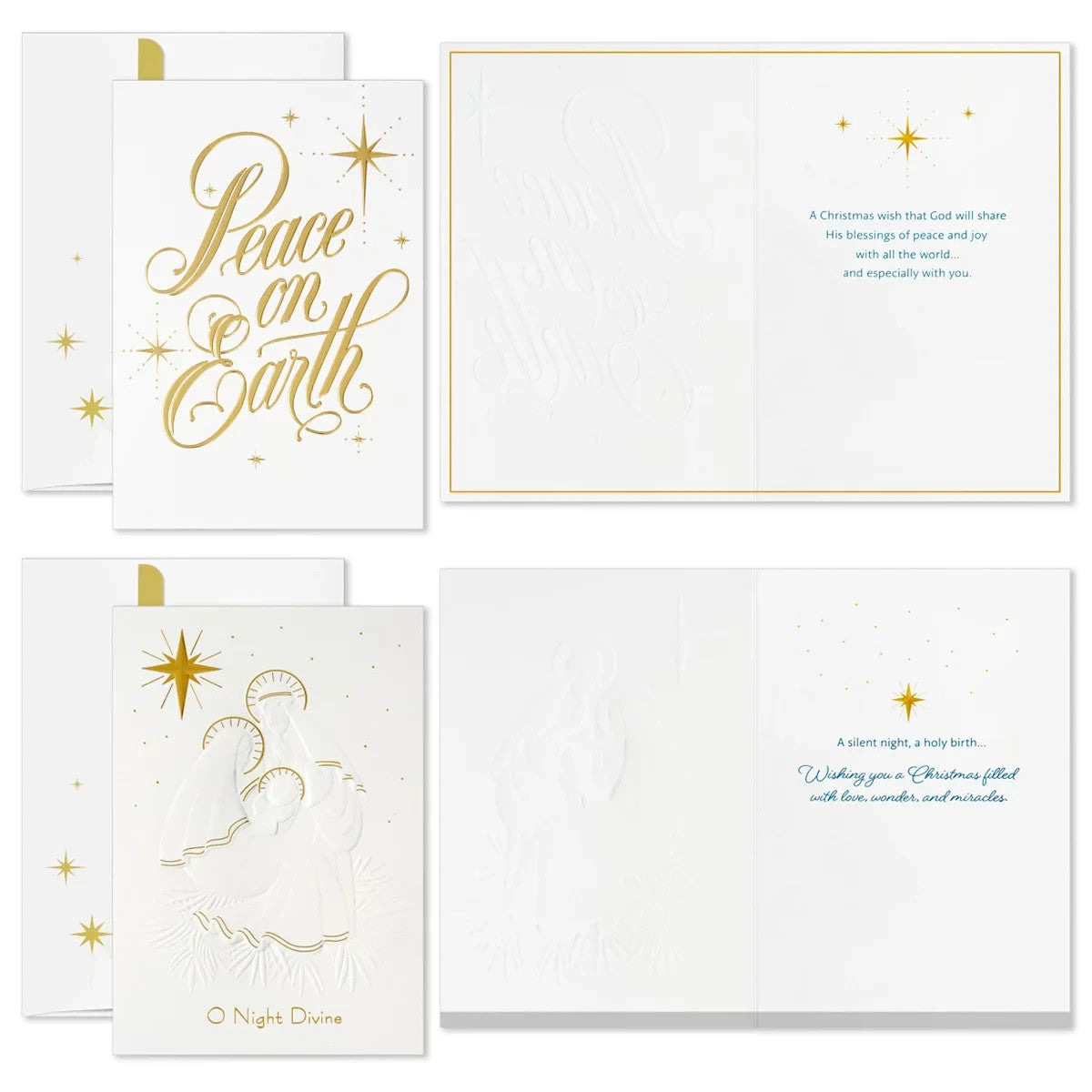 Hallmark Traditional Holiday Card Assortment 40 Pack - Elegant Icons