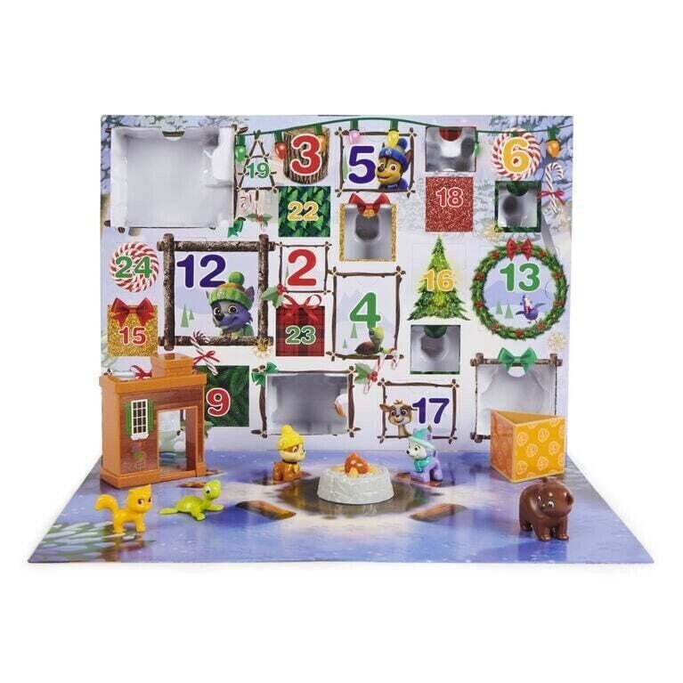 Paw Patrol Advent Calendar - 24 Exclusive Toy figures & Accessories