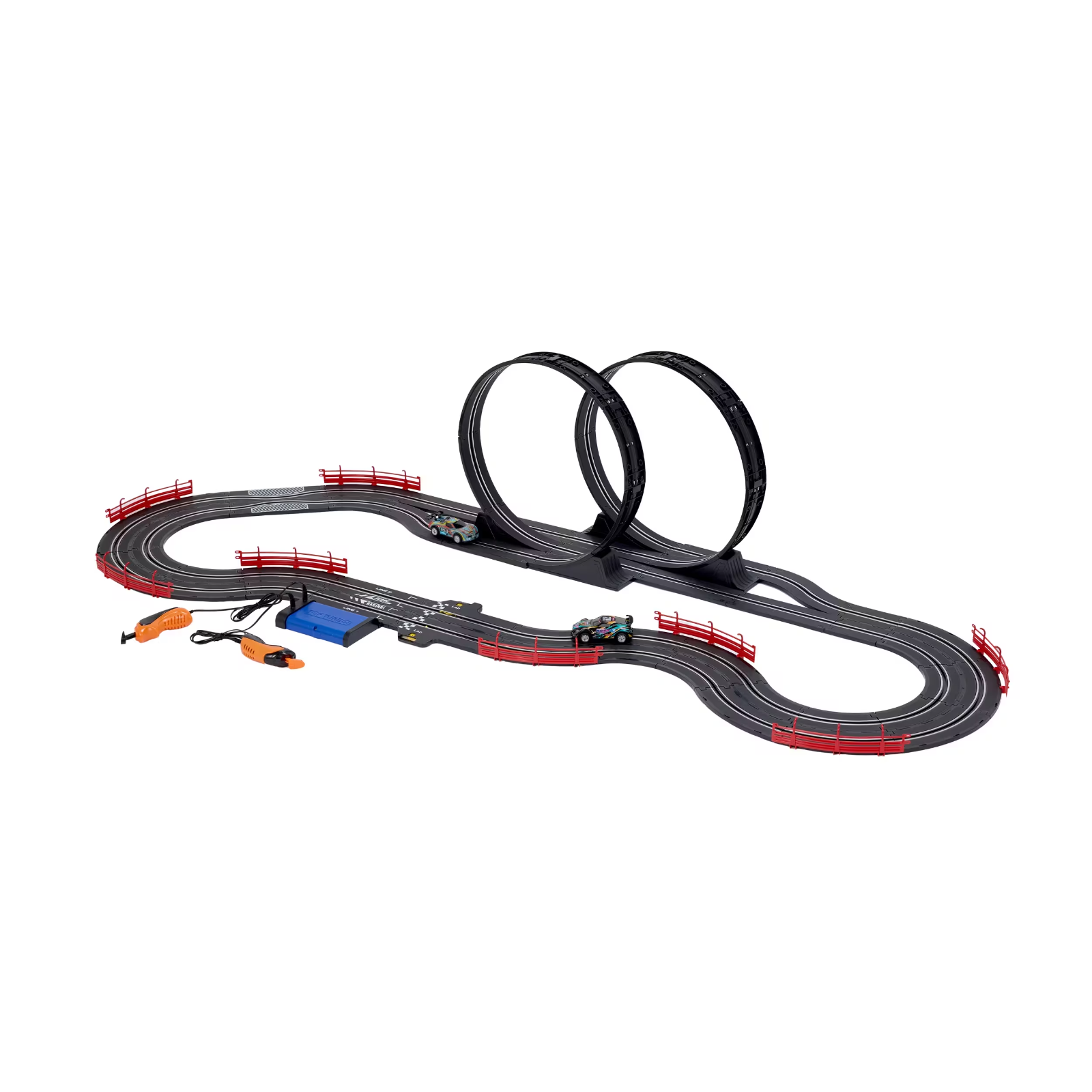 Super Loop Slot Car Set Incl Track Loop 2 x Mode cars 2 x speed controller- Gift