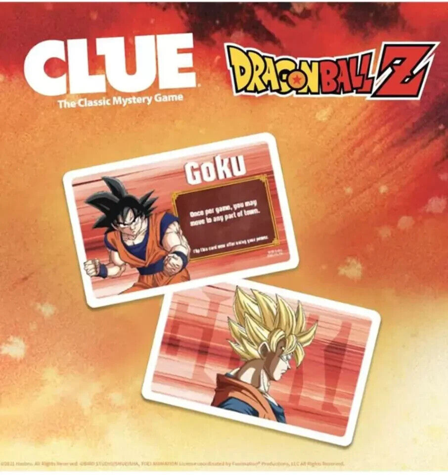 Cluedo - Dragon Ball Z Edition Board Game