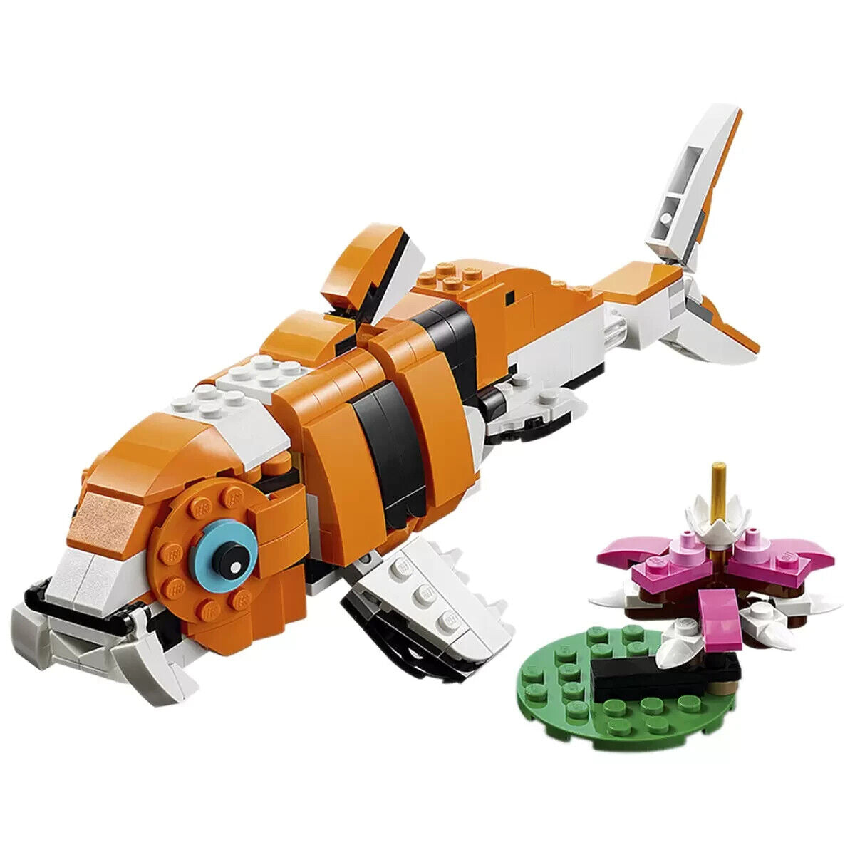 LEGO Creator 3in1 Majestic Tiger 31129 Tiger, Fish, Panda w/ Bird Water Lily