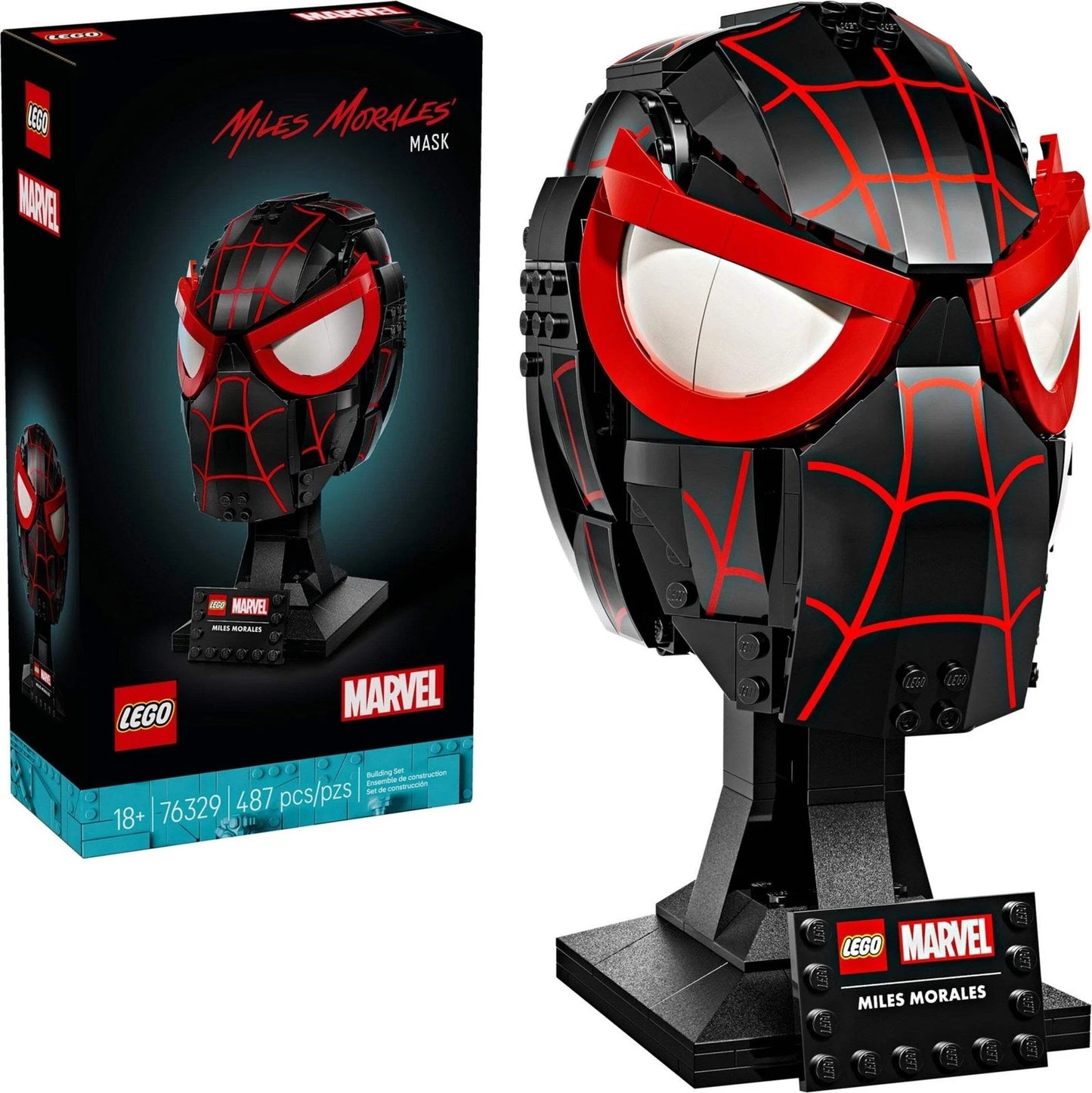 LEGO 76329 Marvel Super Heroes Miles Morales' Mask
