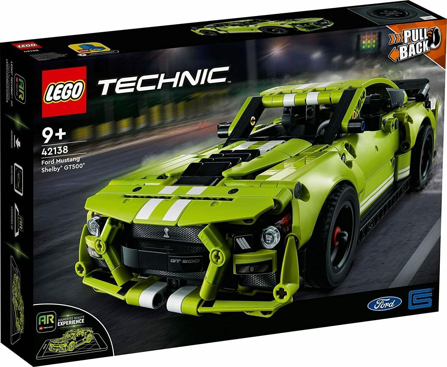 LEGO 42138 Technic Ford Mustang Shelby GT500 - BRAND NEW SEALED
