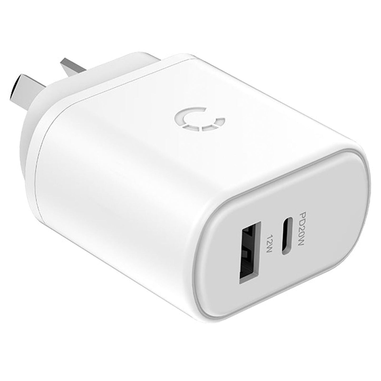 Cygnett PowerPlus 32W USB-C Wall Charger AU - White | Wall Plug | Fast Charging