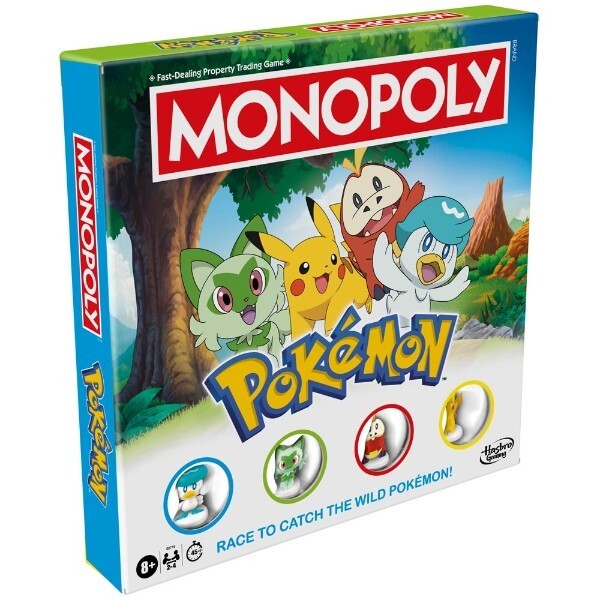 Monopoly Pokémon Edition Board Game Pokemon Pikachu Token