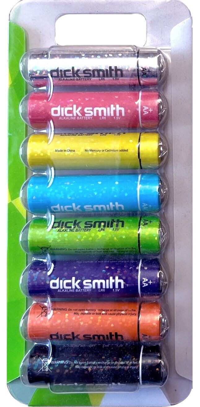 8x AA Alkaline Battery Batteries 1.5v LR6 Long Lasting for Monitor Remote Alarm