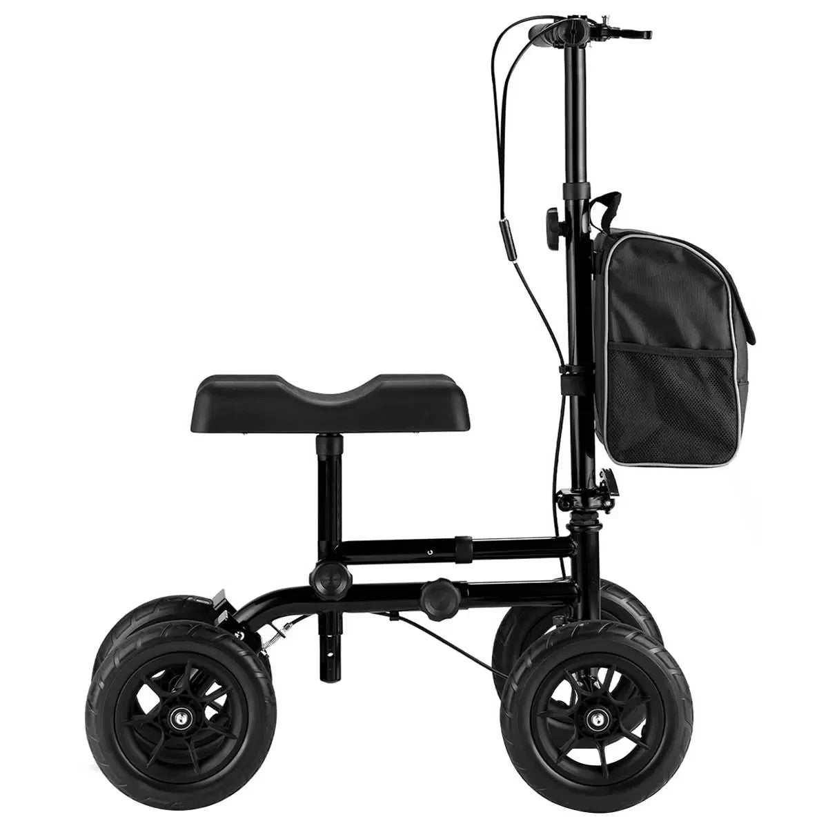 Altus Knee Walker Scooter All Terrain 10 Inch Wheel Black