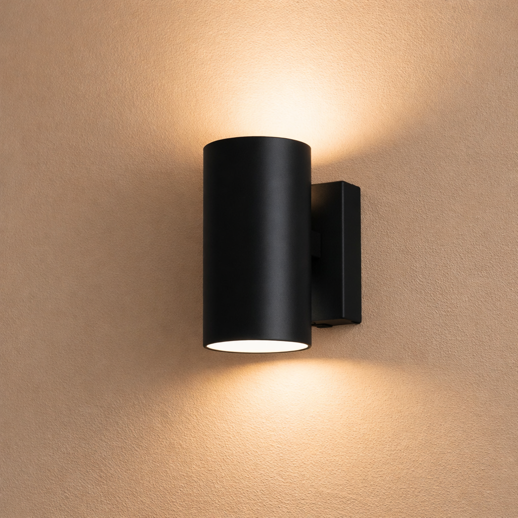 Ikea NYMANE Wall Up Lamp Downlighter Wired Black Designer Mikael Warnhammar
