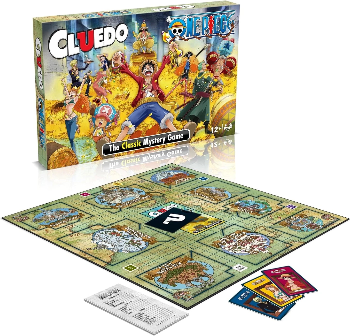 Cluedo One Piece Board Game Hasbro Brand New