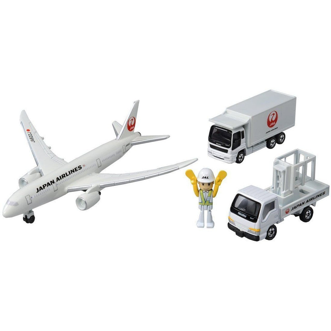 Takara Tomy 395683 Tomica Japan Airlines Boeing 787 Airport Set (JAL)