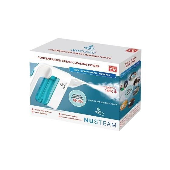NuSteam AS SEEN ON TV Nu STEAM Handheld STEAMER Cleaner GARMENT Kitchen Bathrm