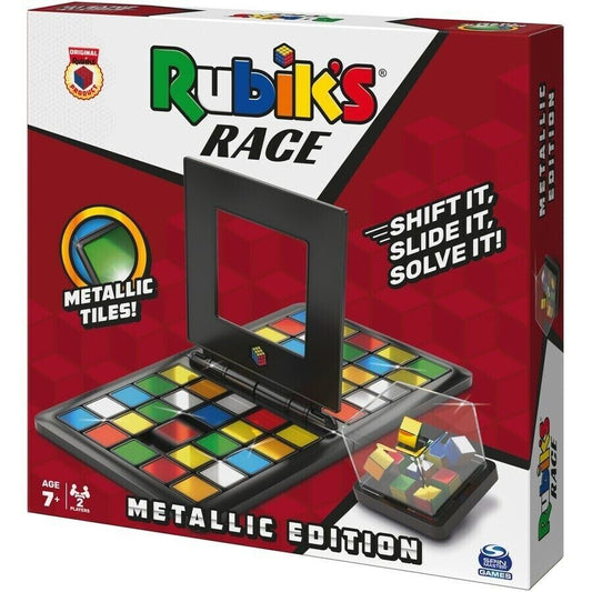 Genuine Rubik's Race Metallic Edition Game - Original Rubik's Cube Product