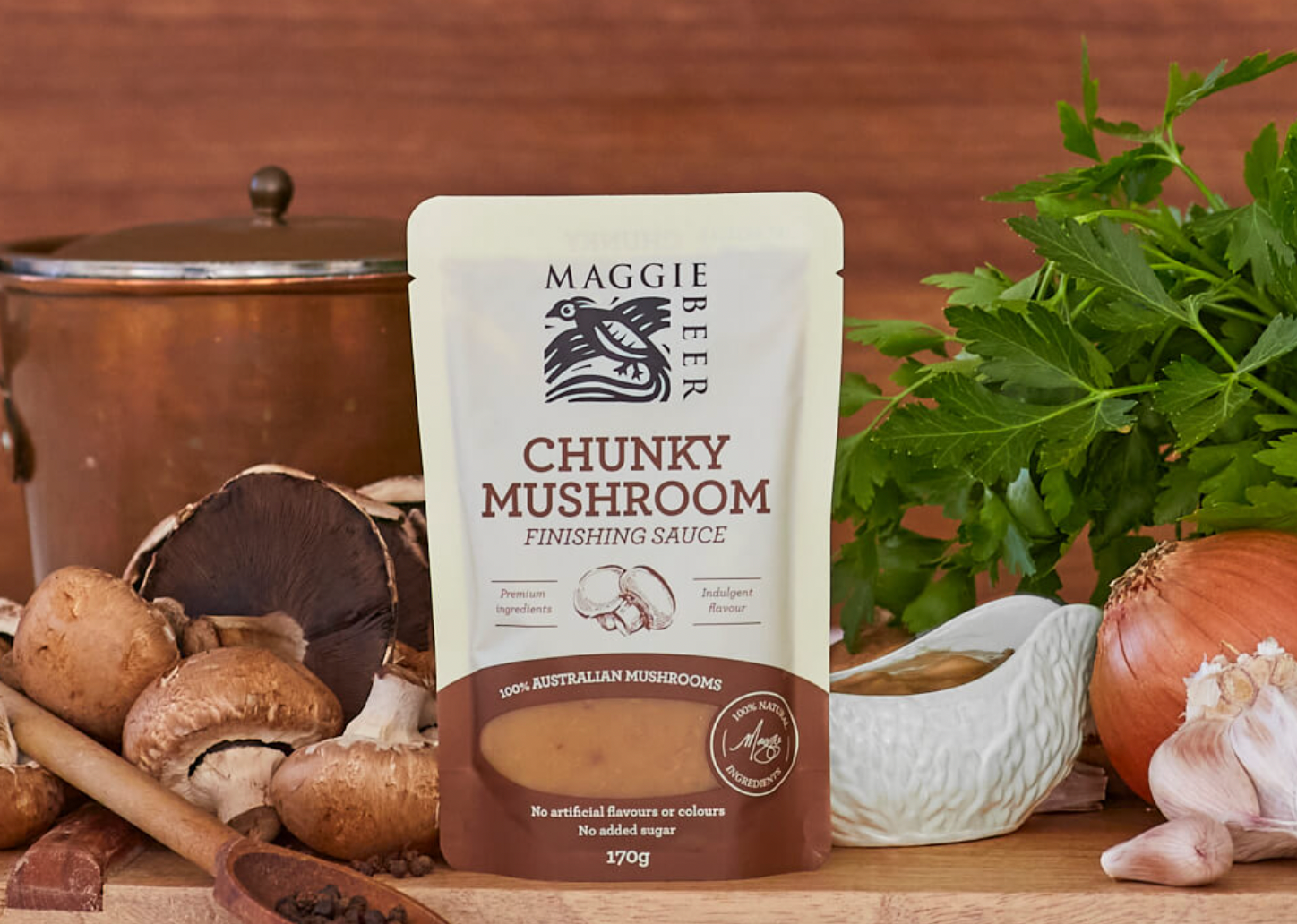 8 x 170g Maggie Beer Finishing Sauce Perfect for Steak or Rack of Lamb