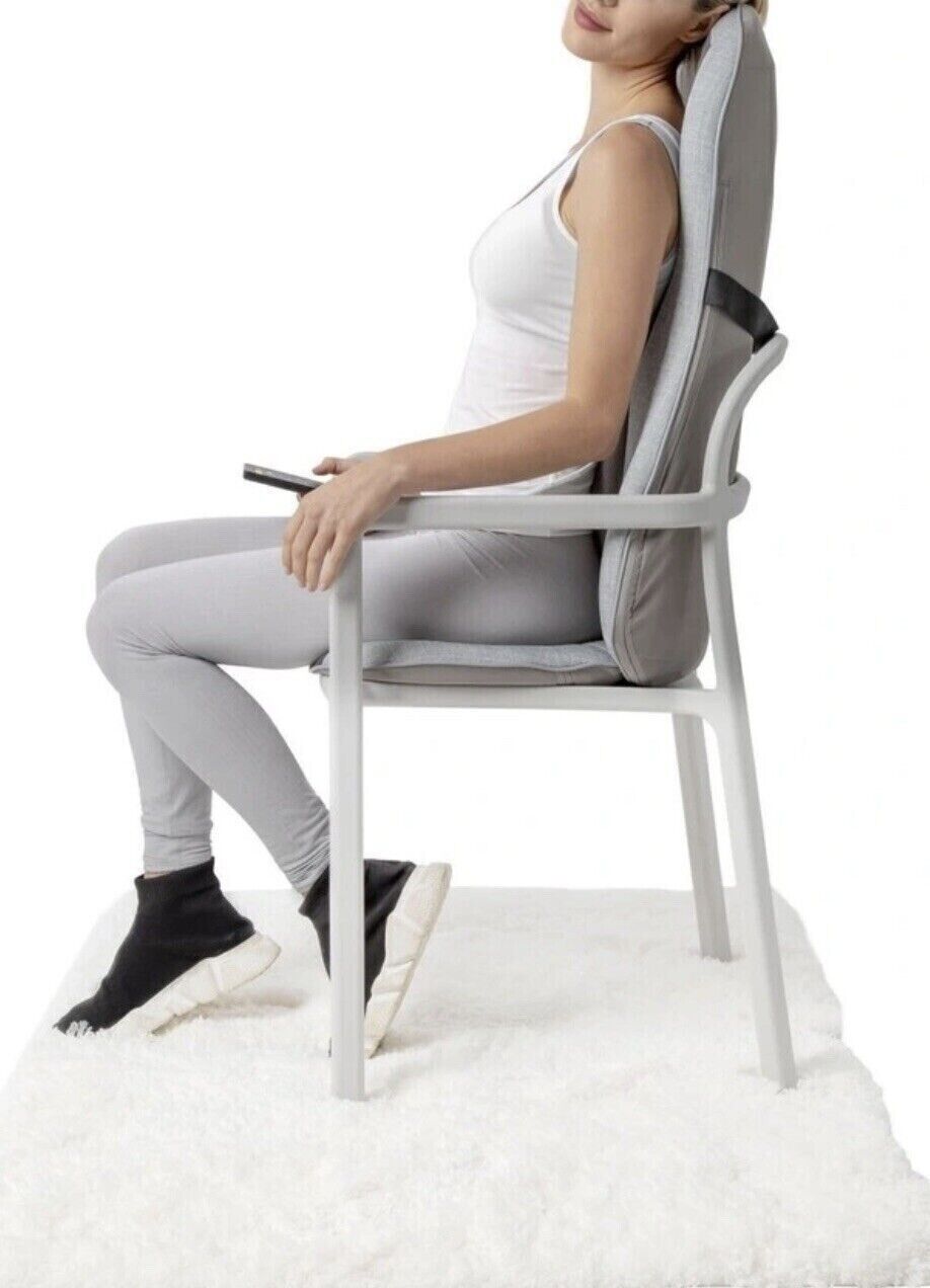 Sharper Smart Massage Chair Pad Massager Body Scanner Back Neck Head Massager