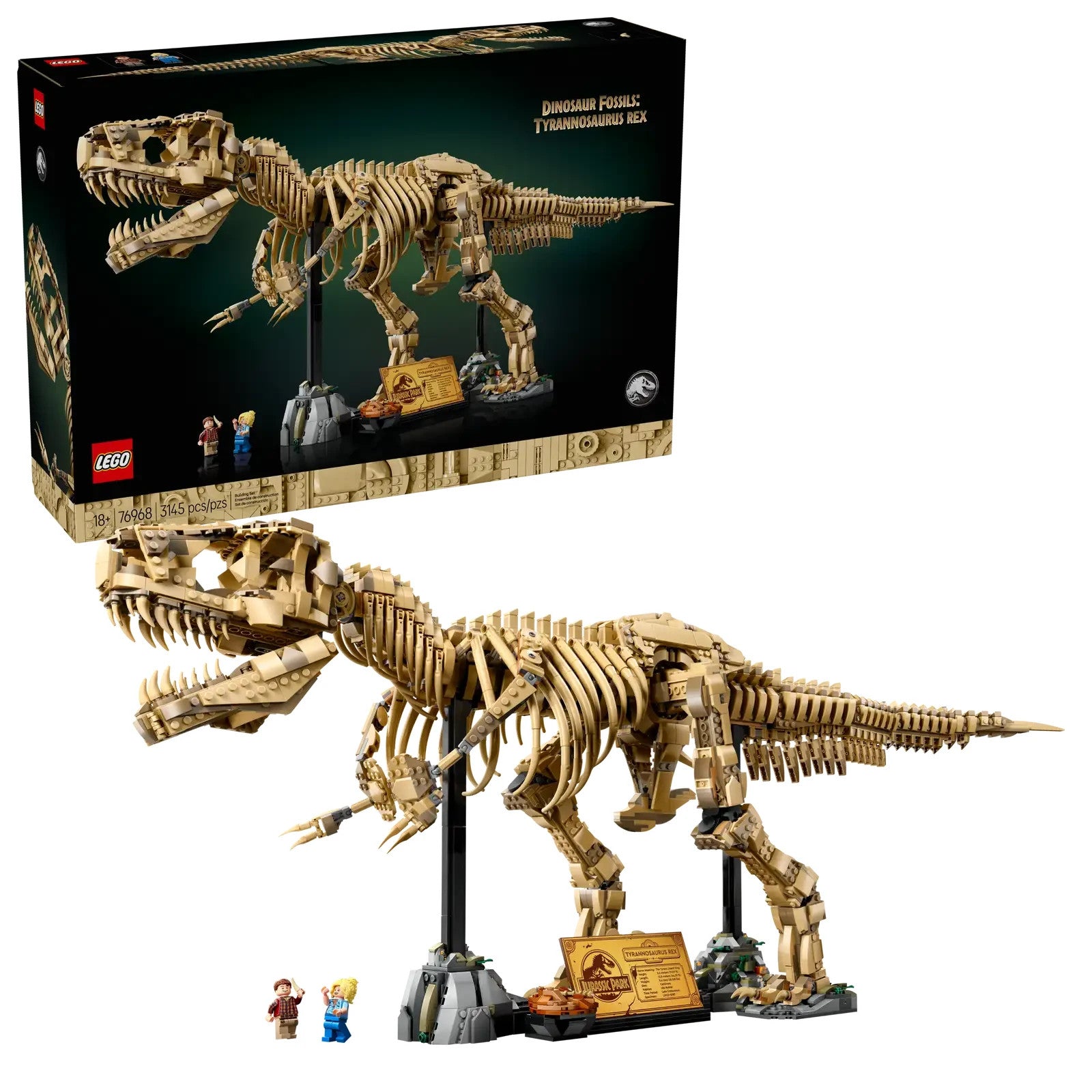 LEGO 76968  Jurassic Park Dinosaur Fossils: Tyrannosaurus Rex Brand New Sealed