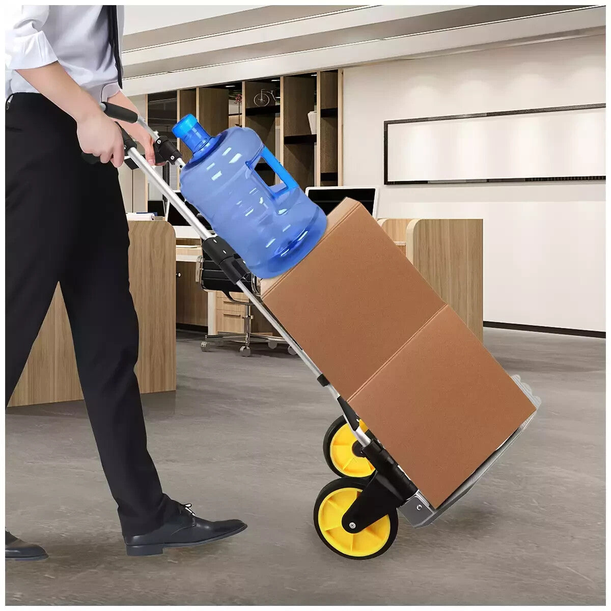 Toolmaster Hand Truck Trolley Maximum Load Capacity of up to 150 kg Easy To Fold