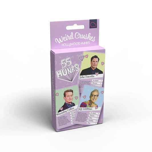 Weird Crushes Hollywood Hunks – Includes 55 Hunk Cards