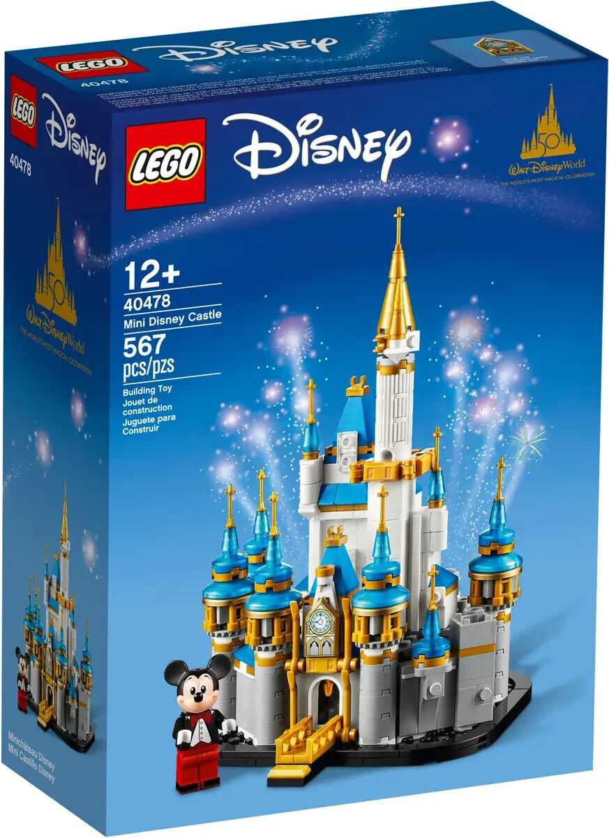LEGO Disney: Mini Disney Castle Disneyland Cinderella Castle Mickey Mouse 40478