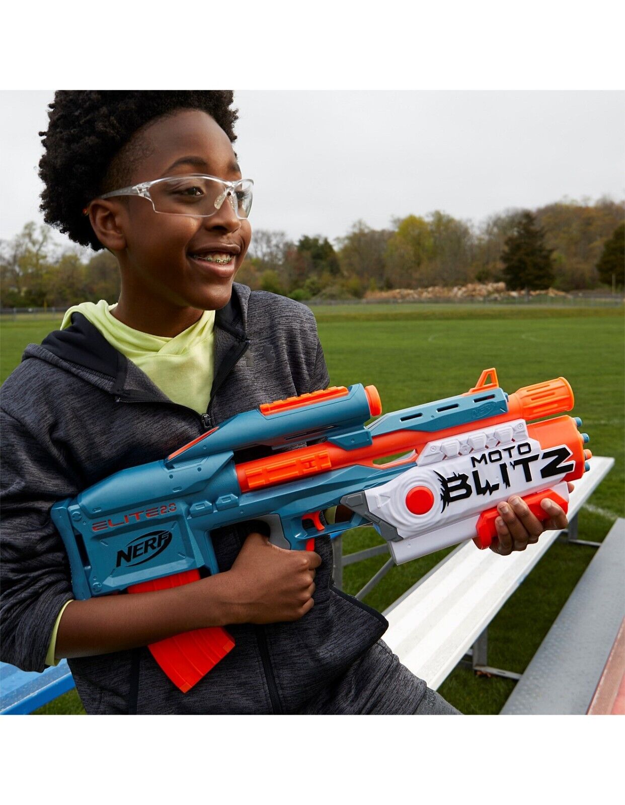 Nerf Elite - 2.0 Motoblitz CS-10 Blaster Ages 8+ Brand New with 22 Bullet