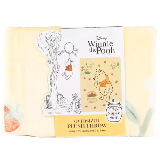 Licensed Oversized Throw 150 x 198cm Winnie The Pooh