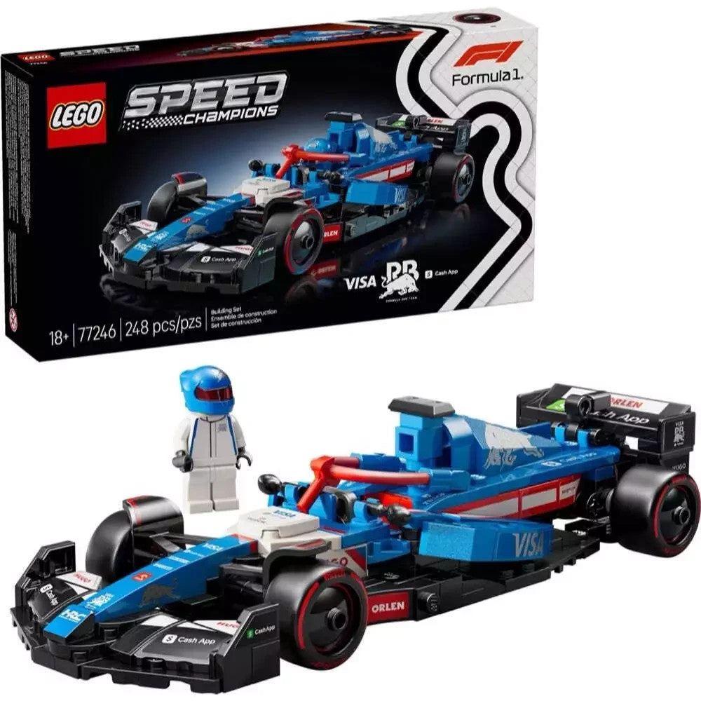 Lego 77246 Speed Champions Visa Cash App RB VCARB 01 F1 Race Car Brand New Seale