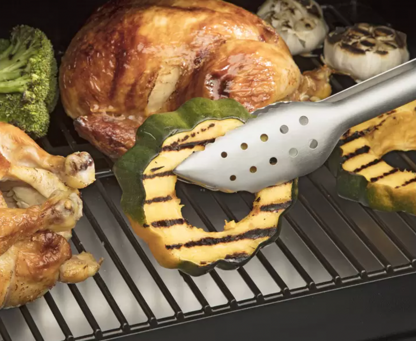 5 Pcs Cuisinart Chef's Classic Grill Tool Set BBQ Cooking