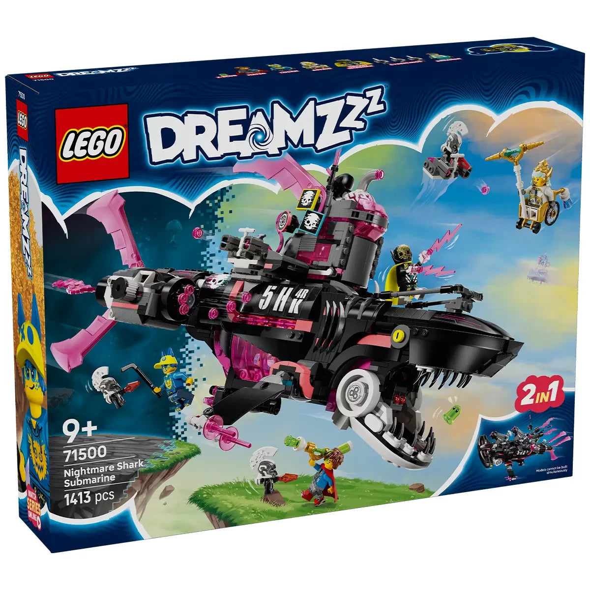 LEGO DreamZzz 71500 Nightmare Shark Submarine