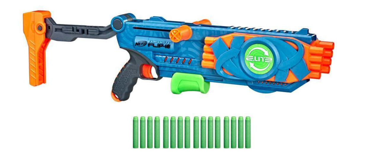 NERF Elite 2.0 Flipshots Flip-16 Dart Blaster