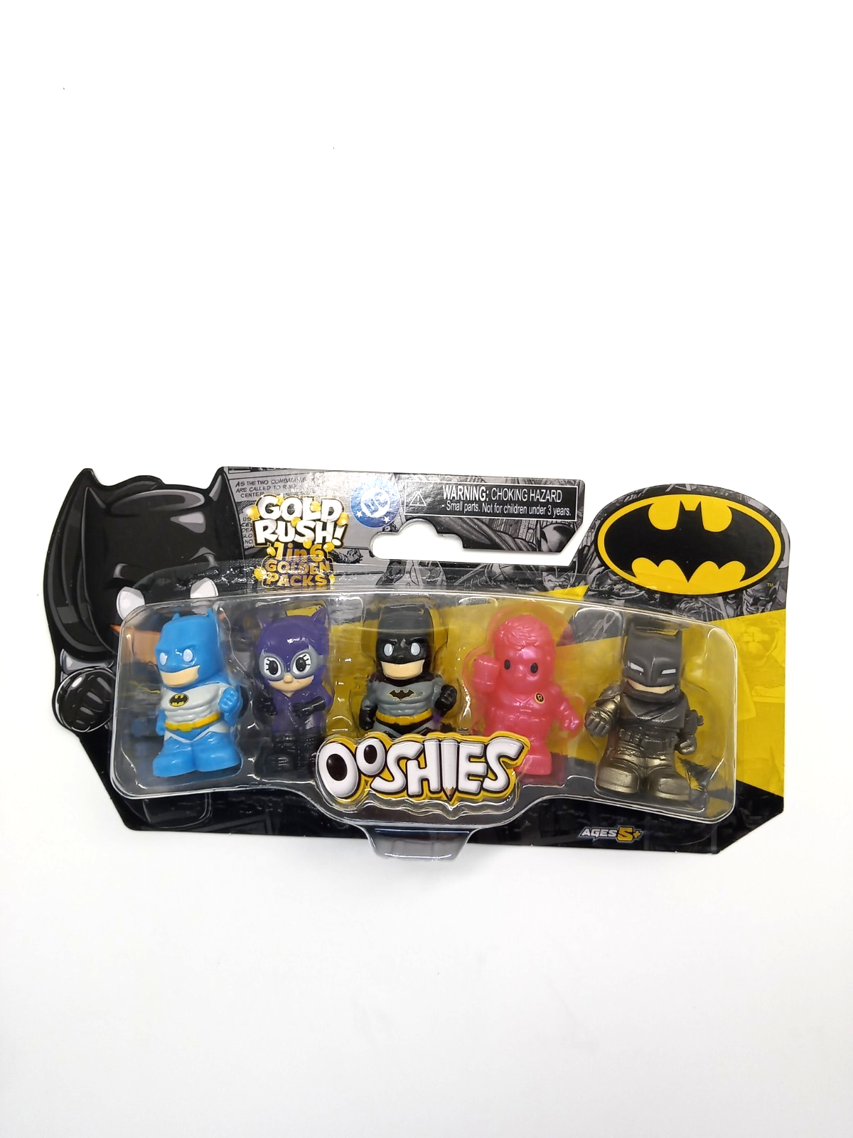Ooshies Batman Gold Rush Standard 5-Pack