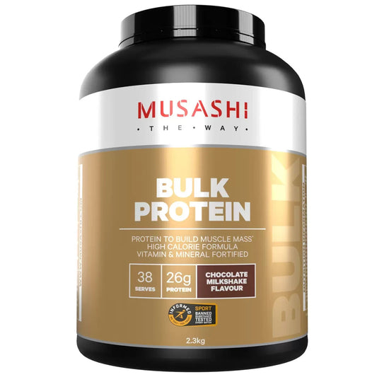 Musashi Bulk Protein Powder 2.3kg Chocolate