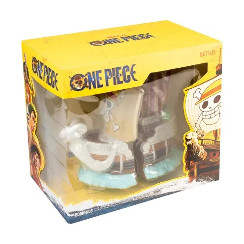 One Piece Going Merry Pirate Boat/Ship Anime Series Bookends Pair