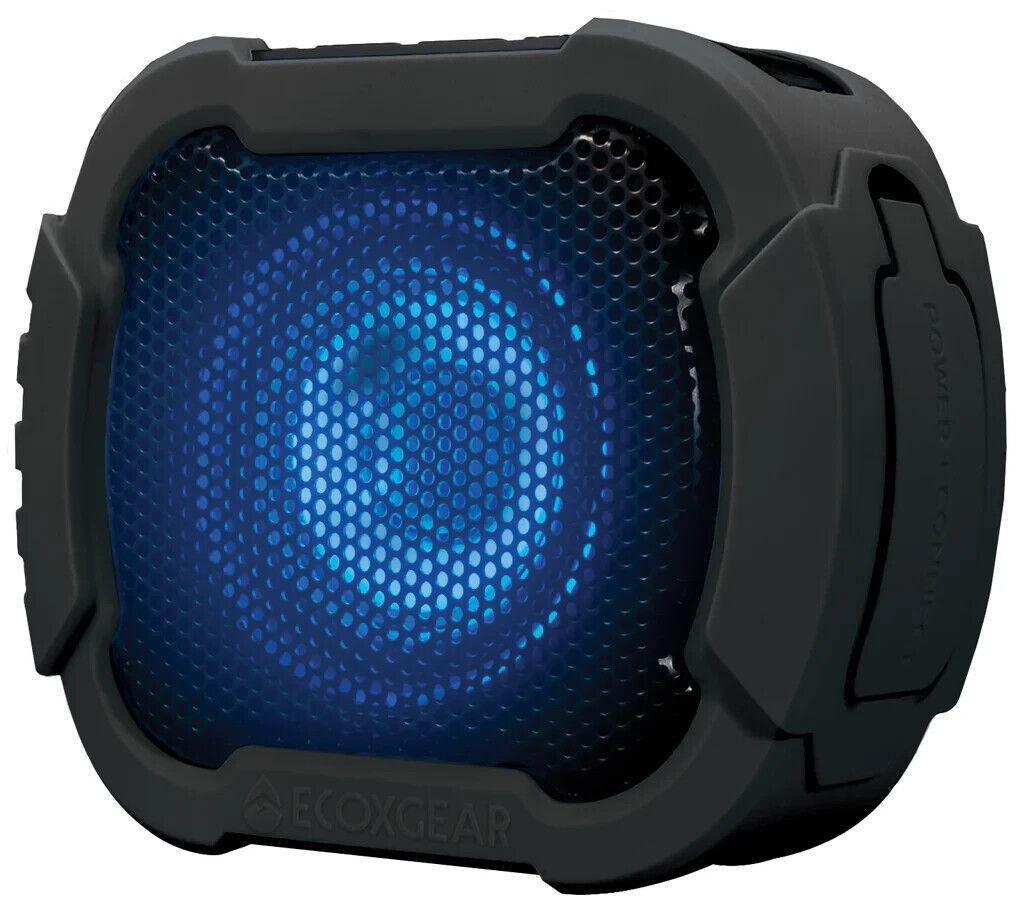 ECOXGEAR EcoRoam20+ Waterproof Floats RGB Colour Music Sync LED BluetoothSpeaker