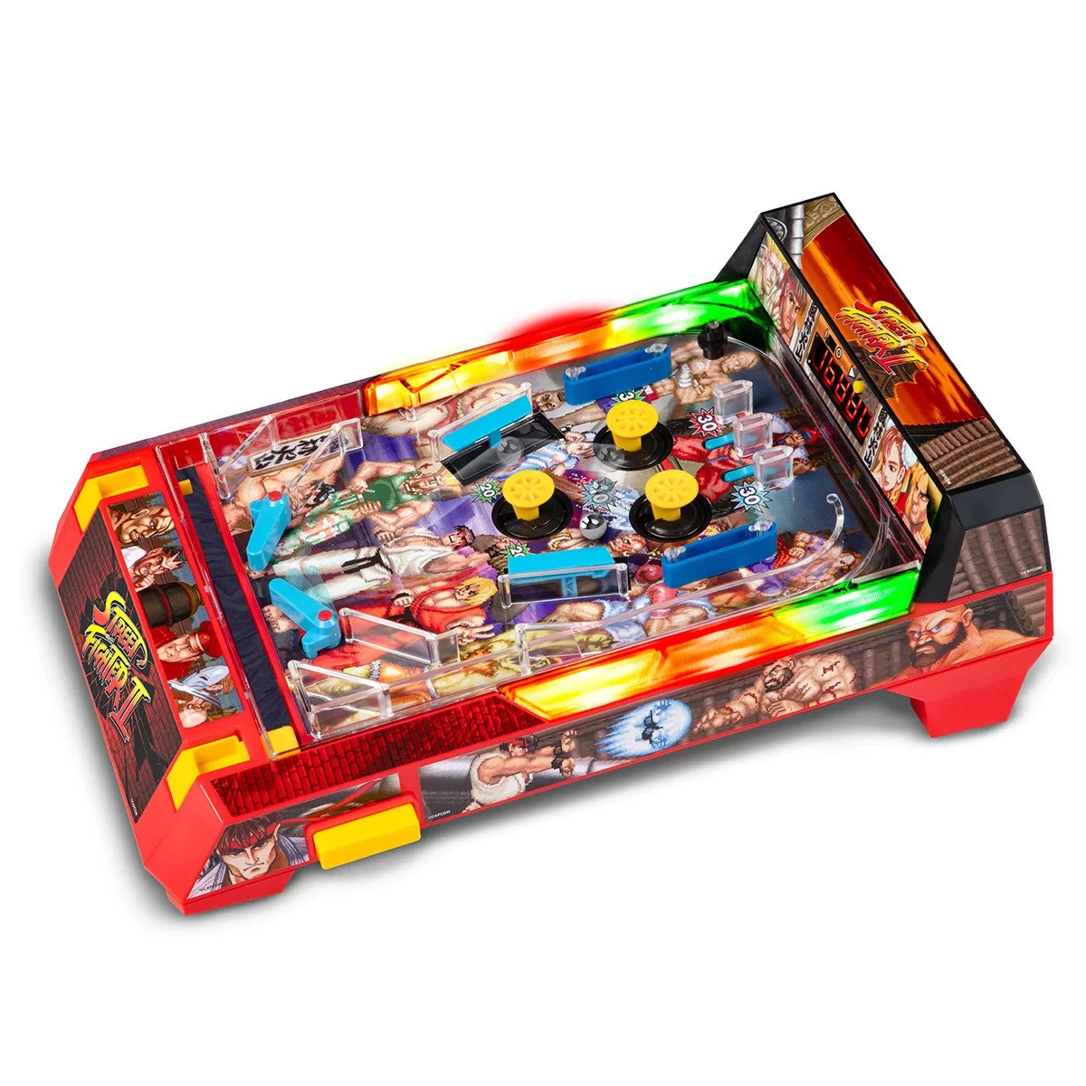 Street Fighter Arcade Pinball Premium Electronic Gaming Kids Indoor Pin ball