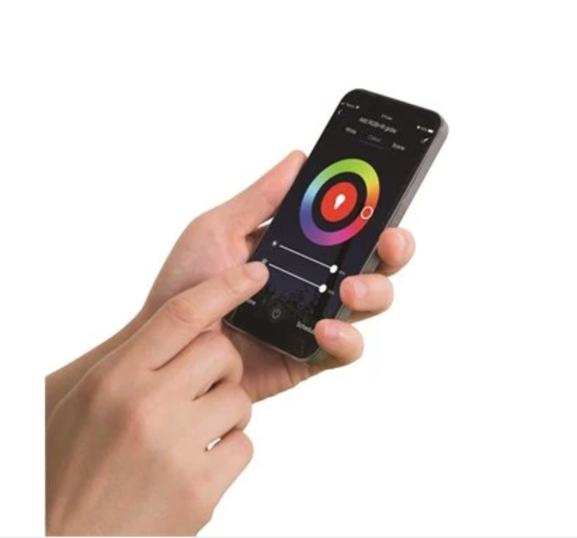 Brilliant Smart Cowell Ambient Up/Down Light LED Smart WiFi GU10 RGB+W Globes