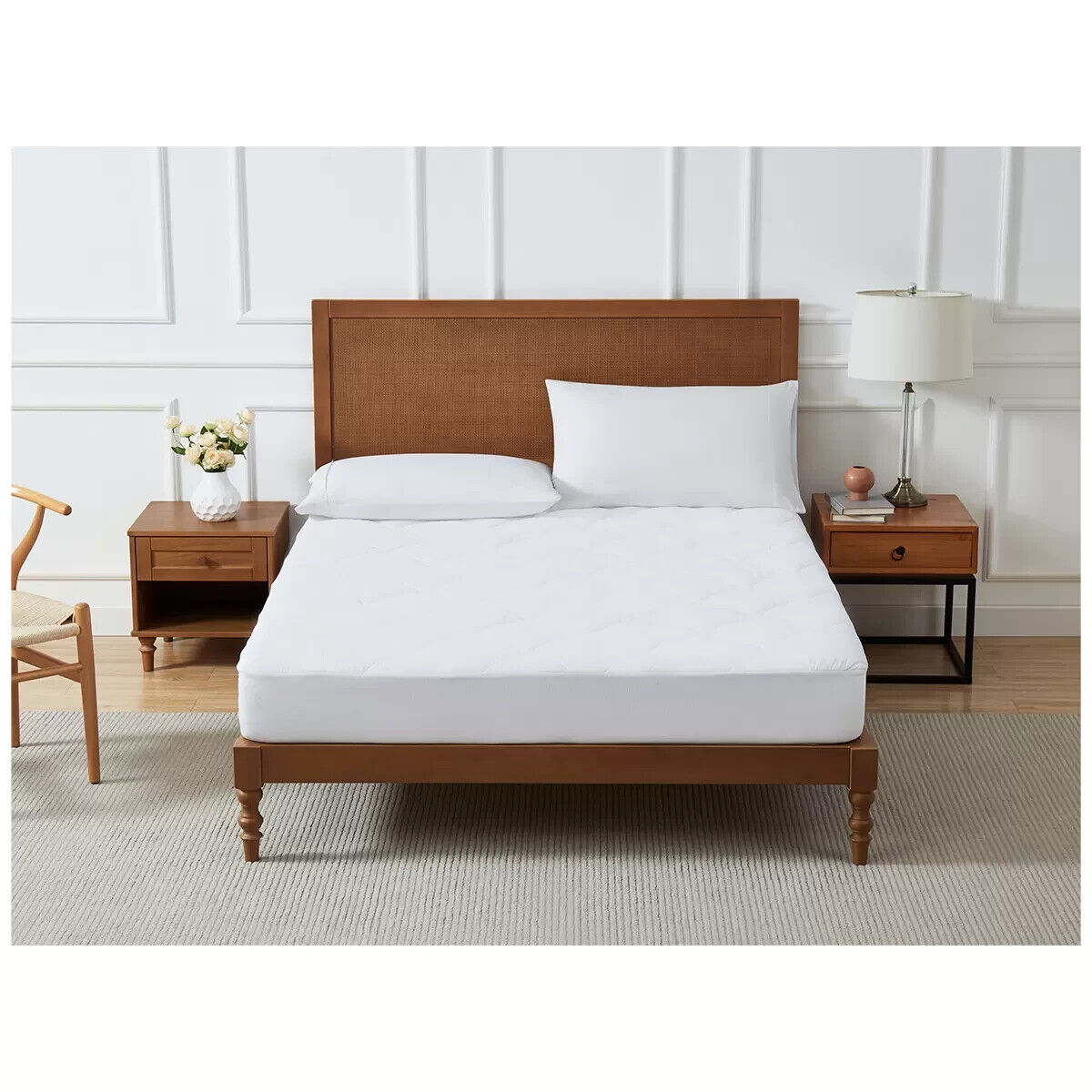 Tommy Bahama Cool Down Cotton Mattress Cover Pad Queen