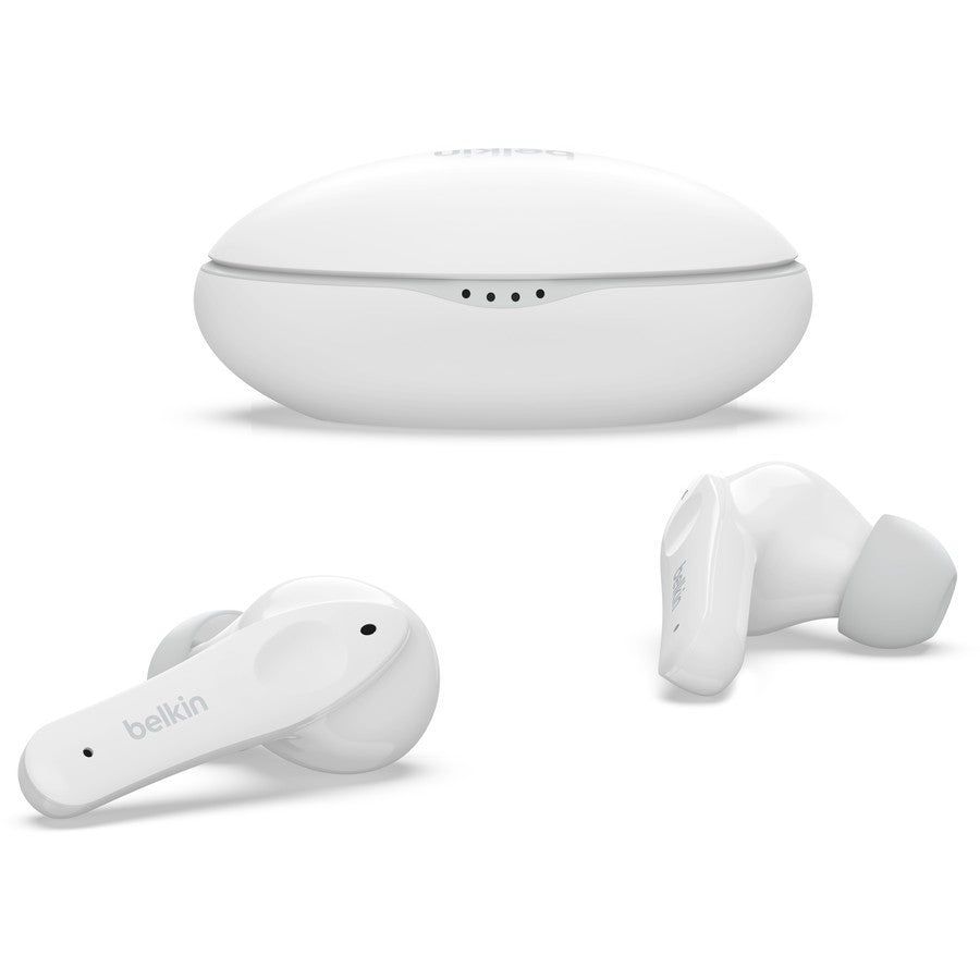 Belkin SOUNDFORM Nano Bluetooth True Wireless Stereo Earbuds for Kids TWS white