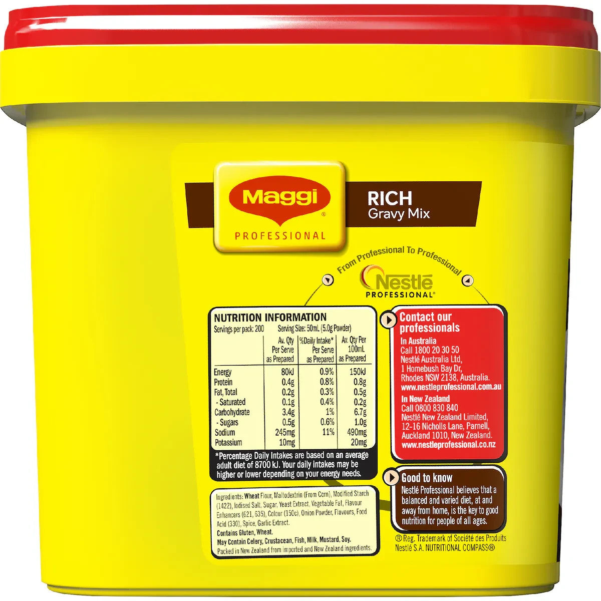 Maggi Rich Gravy Mix Classic 1Kg Long Expiry 200 serves