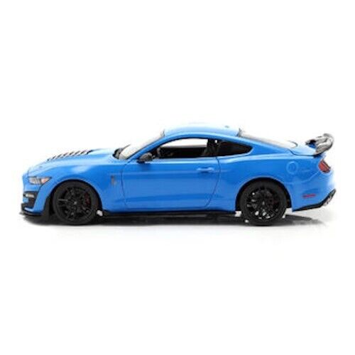 Maisto 1/18 Diecast Special Edition 2020 Mustang Shelby GT500 Pure Blue