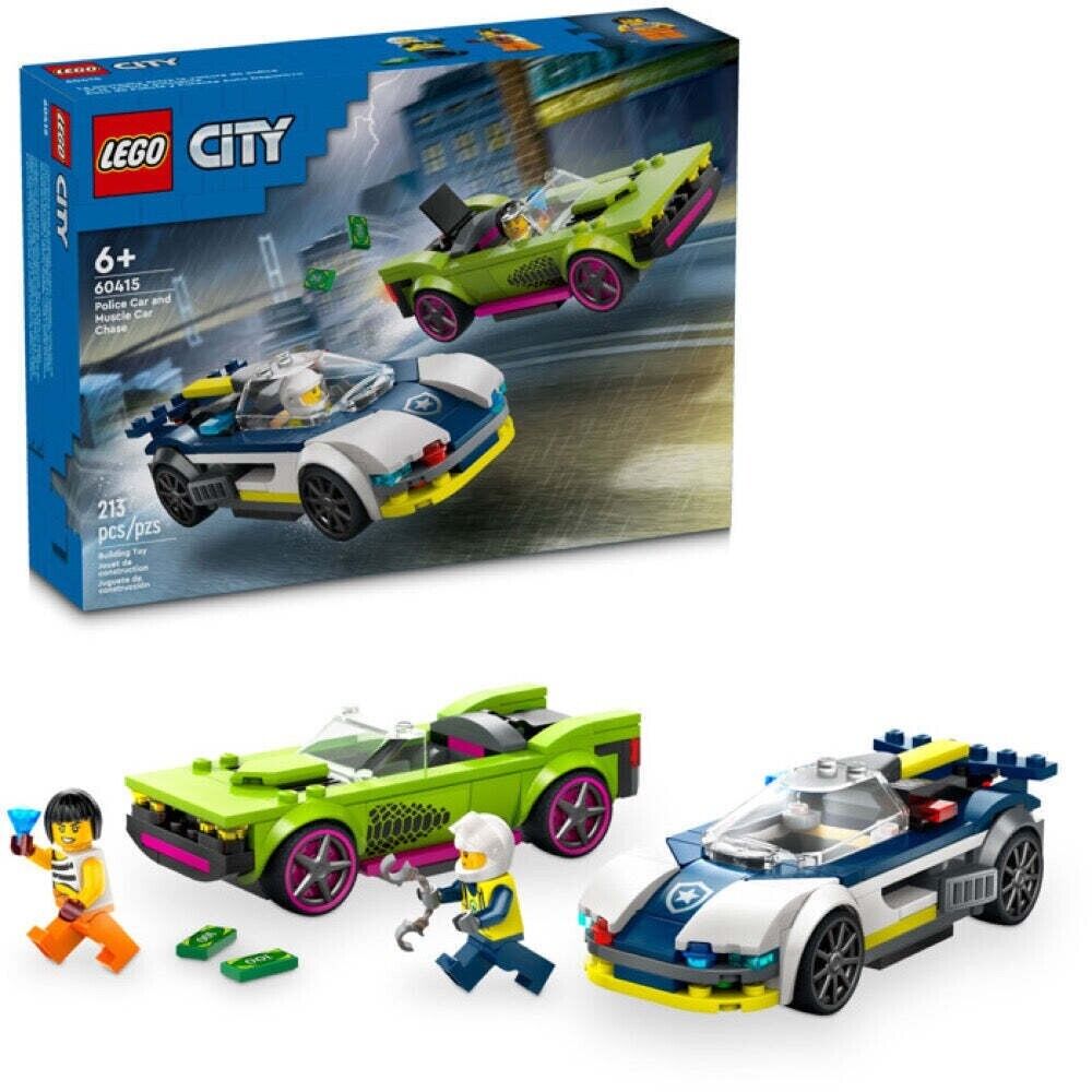 LEGO 60415 City Police Car and Muscle Car Chase