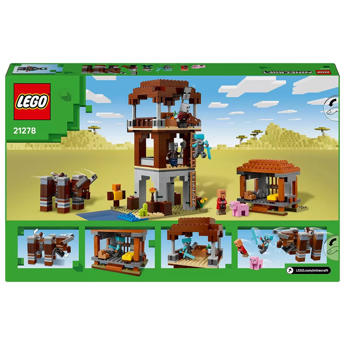 LEGO 21278 Minecraft - The Pillager Outpost and Ravager
