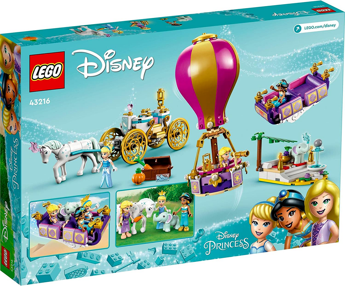 LEGO Disney Princess Enchanted Journey 43216 Building Toy Set Fun Play Girl