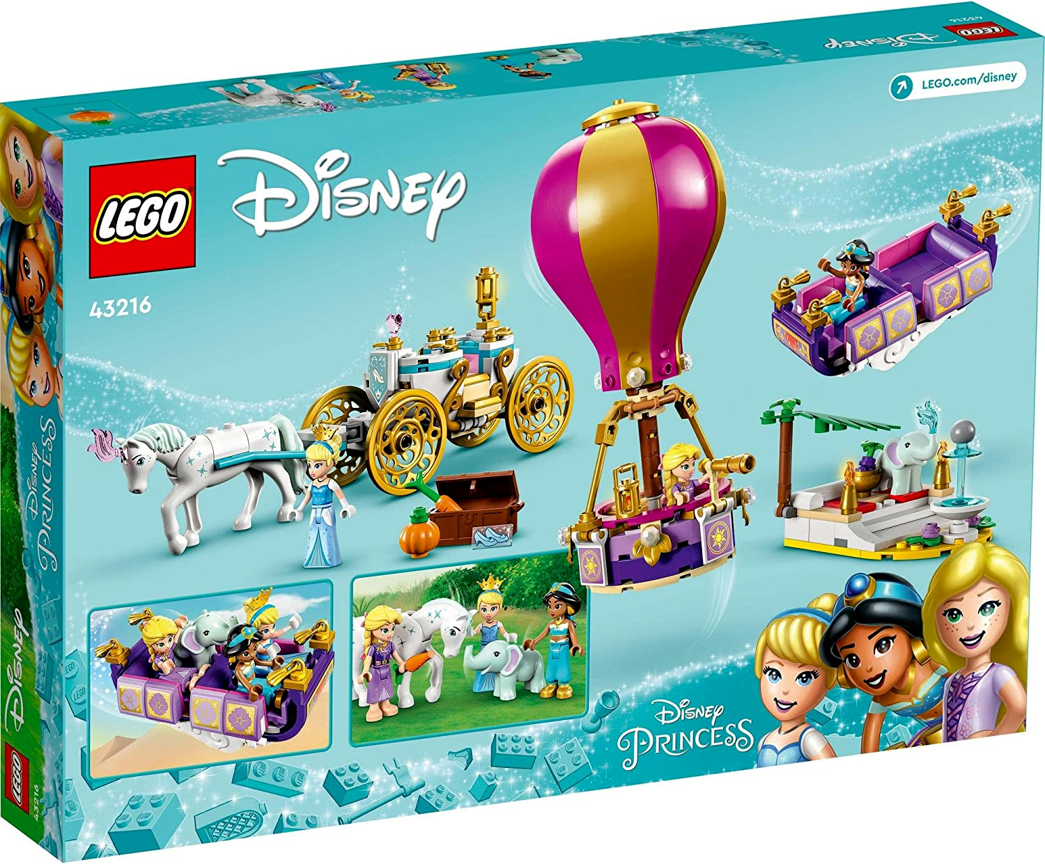 LEGO Disney Princess Enchanted Journey 43216 Building Toy Set Fun Play Girl