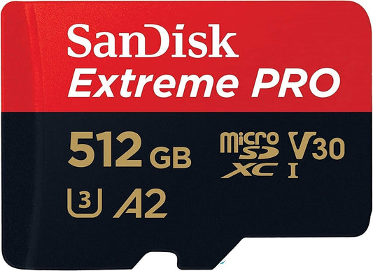 SanDisk 512GB Extreme Pro Micro SD SDXC Class 10 Memory Card 200MB/s Mobile