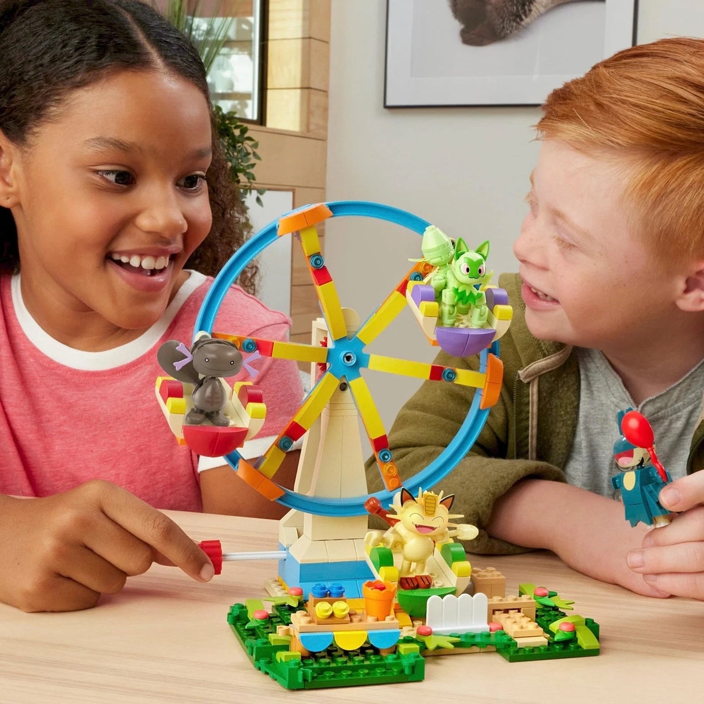 MEGA Pokemon Adventure World Exciting Ferris Wheel 393 Piece - NEW