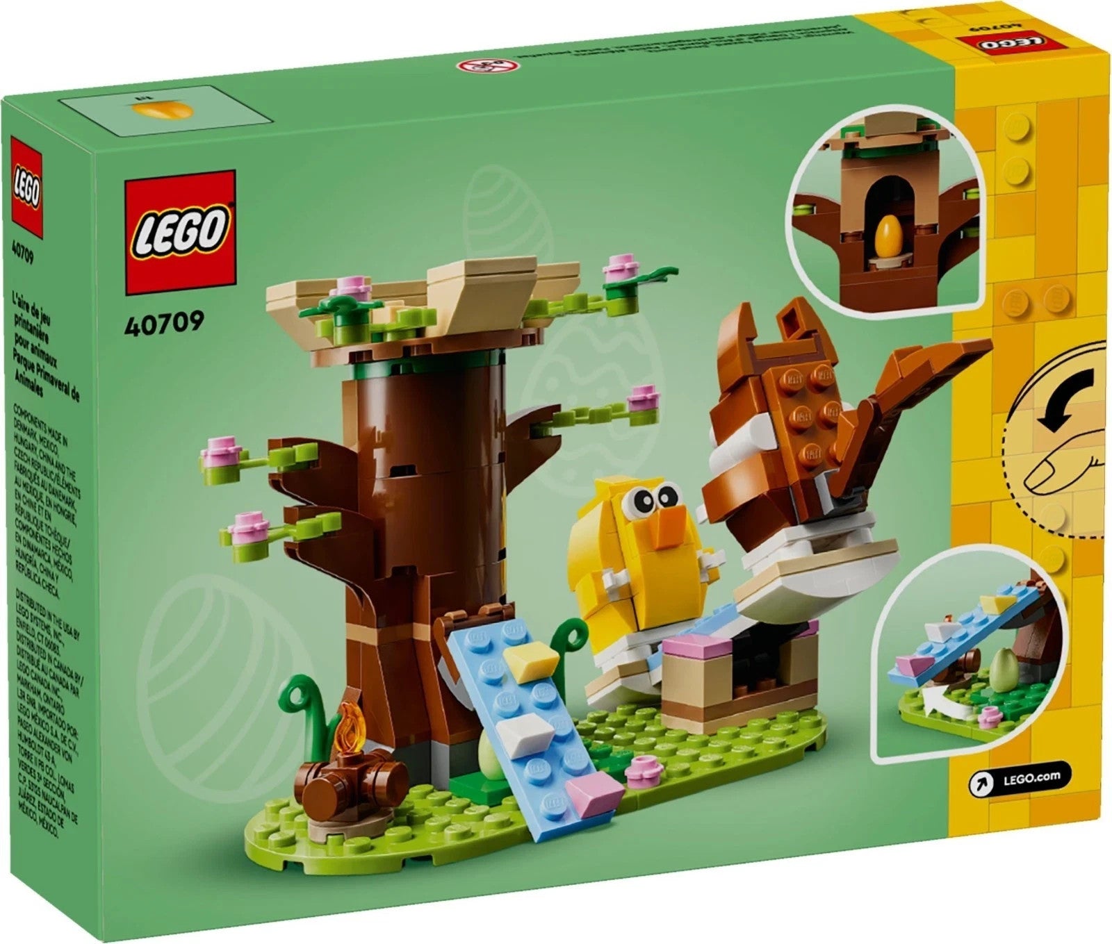 LEGO 40709 Easter Seasonal Spring Animal Playground - New Free Shipping