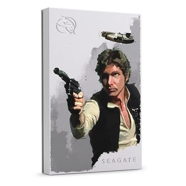 Seagate FireCuda External Gaming Hard Drive 2TB Portable HDD Star Wars Han Solo